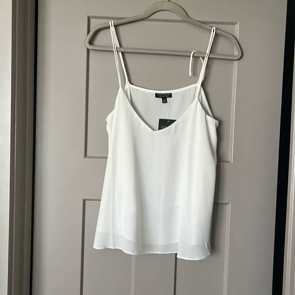 White TopShop Tank